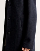 Wool-Blend Dad Coat