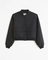 Short Bomber Jacket