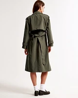 Classic Long Trench Coat