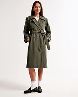 Classic Long Trench Coat