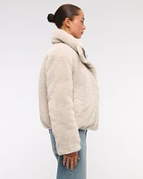 Faux Fur Puffer