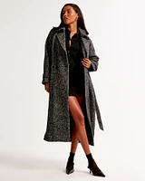 Wool-Blend Trench Coat