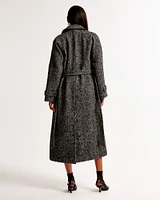 Wool-Blend Trench Coat