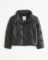 Vegan Leather Classic Puffer