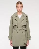 Mid-Length Trench Coat