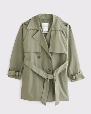 Mid-Length Trench Coat