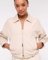 Cinched Double-Zip Jacket