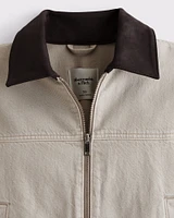 Denim Zip-Up Jacket