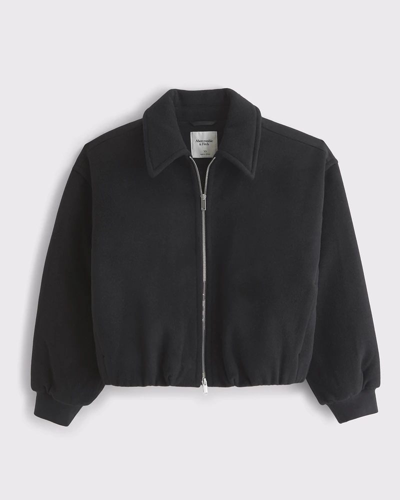 Bubble Hem Short Coat