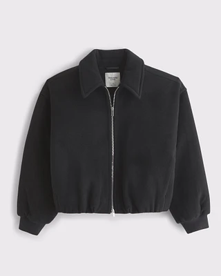 Bubble Hem Short Coat