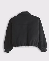 Bubble Hem Short Coat