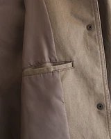 Long Waxed Barn Coat