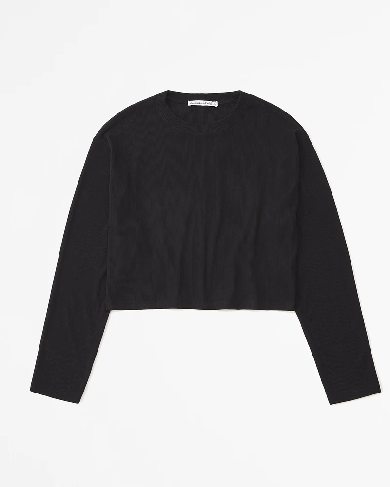 Cozy Rib Long-Sleeve Sleep Top