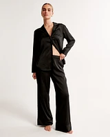 Satin Jacquard Sleep Pant