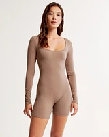 Lounge Long-Sleeve Romper