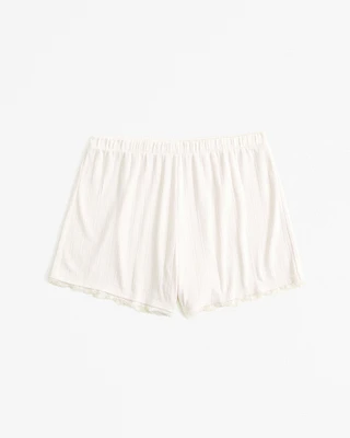 Lounge Pointelle Short