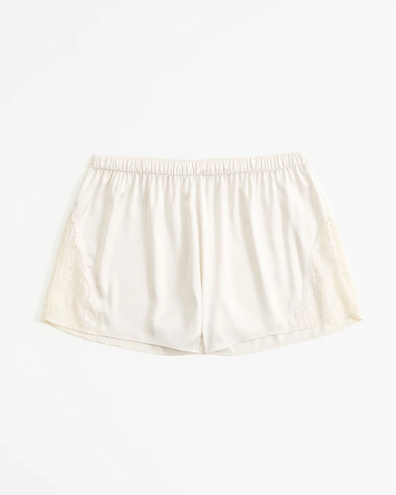 Lace and Satin Sleep Short