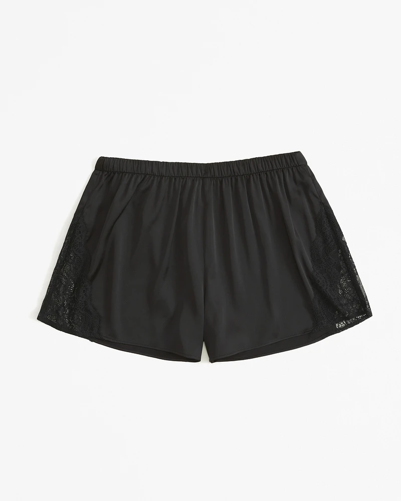 Lace and Satin Sleep Short