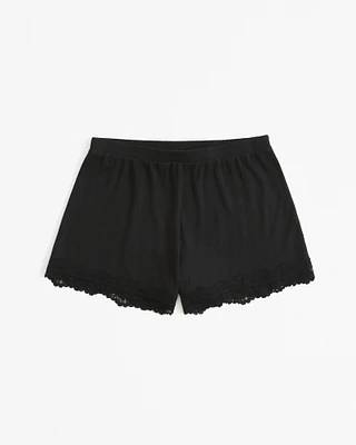 Lace and Pointelle Sleep Short