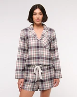 Flannel Sleep Short