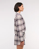 Flannel Sleep Short