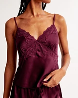 Lace and Satin Cami