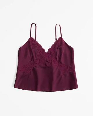 Lace and Satin Cami