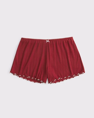 Pointelle Sleep Short