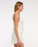 Cutwork Sleep Short