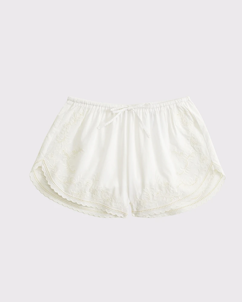 Cutwork Sleep Short