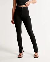 Ponte Skinny Zip Legging