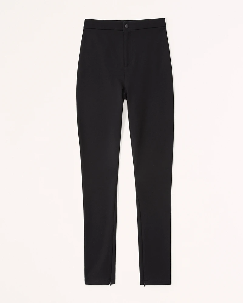 Ponte Skinny Zip Legging