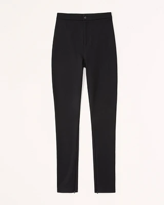 Ponte Skinny Zip Legging