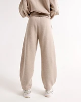 Mid Rise Barrel Sweatpant