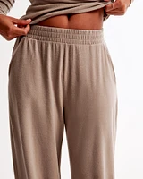 Lounge Cotton-Modal Wide Leg Pant