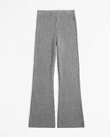 High Rise Ribbed Boot Pant