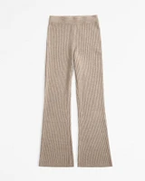 High Rise Ribbed Boot Pant