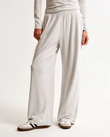 Cozy Lounge Knit Wide Leg Sweatpant