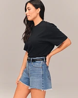 Curve Love High Rise 90s Cutoff Short