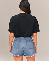 Curve Love High Rise 90s Cutoff Short