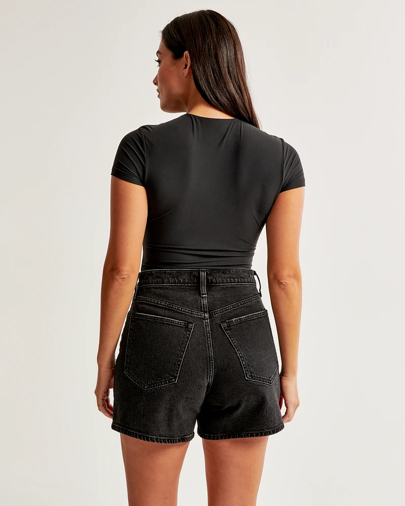 Curve Love High Rise Dad Short