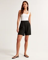 Mid Rise Tailored Short