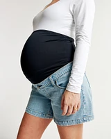 Maternity High Rise Dad Short