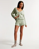 Lounge Boucle Sweater Short