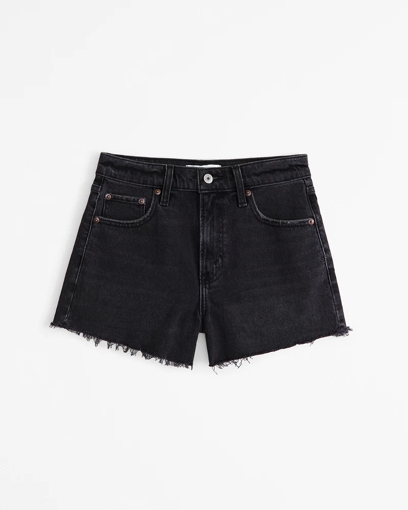 High Rise 90s Cutoff Short