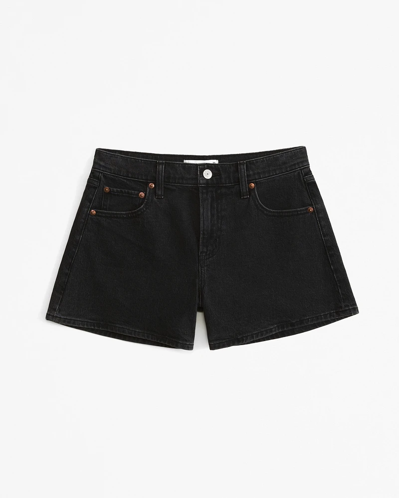 Mid Rise A-Line Short