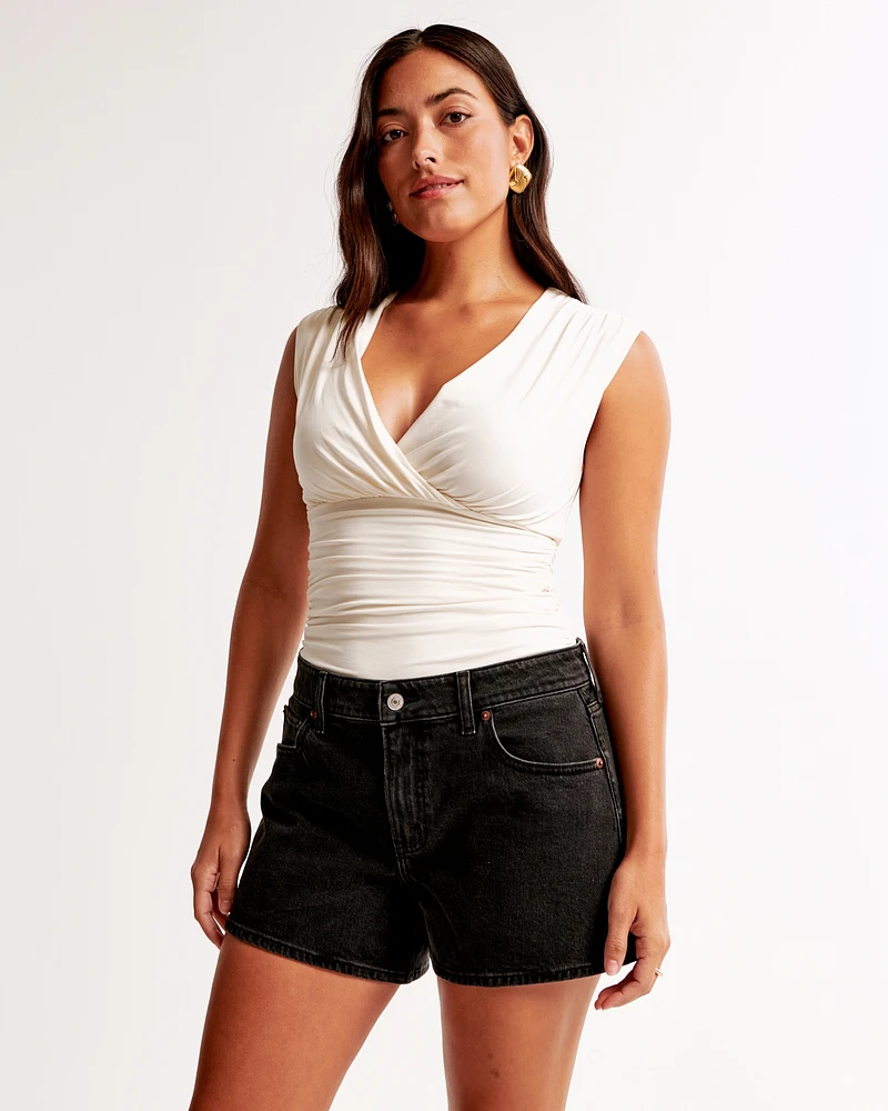 Curve Love Mid Rise A-Line Short