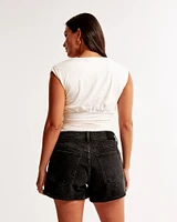 Curve Love Mid Rise A-Line Short