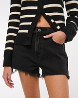High Rise Mom Short