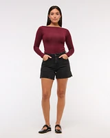 Curve Love High Rise Dad Short